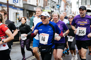Starting point in High Street Bridgnorth. In Picture: Darren Fawke (Dazzler)