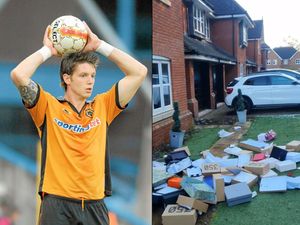 Supporting image for story: Former Wolves defender Greg Halford throws 'cheating ex's' belongings out of house