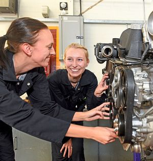 Cars are the sisters' passion