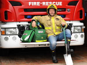 Supporting image for story: On-call Shropshire firefighter comes to the rescue of collapsed pensioner