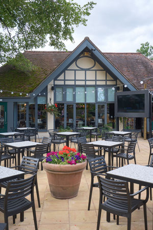 The back garden has been given a revamp. Photo: Edward Moss