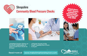 Volunteer Champion for the Blood Pressure Project in Market Drayton