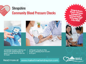 Supporting image for story: Meet Karen Glass: Volunteer Champion for the Blood Pressure Project in Market Drayton