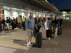 Supporting image for story: Holidaymakers 'told to check baggage in day before flying' as airport queues continue