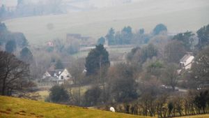 Hope Bowdler, Shropshire on Wednesday, Feb 19. Photo: Peter Steggles