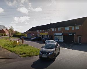 The woman is reported to have been assaulted in Haybridge Road, Hadley, near to the Premier Store. Photo: Google.