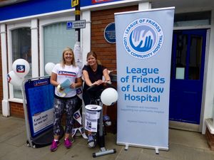 Supporting image for story: Ludlow bank staff raise funds for community hospital