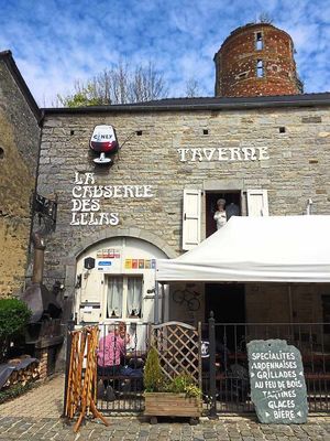 The sleepy village of Hierges, right on the France/Belgium border