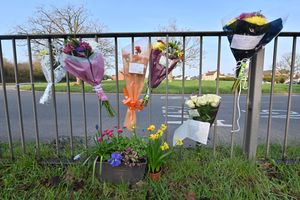Tributes left for cyclist who died in a collision with a car near Brownhills on the Chester Road North Island