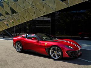 Supporting image for story: Ferrari’s SP51 is a one-off based on the 812 GTS