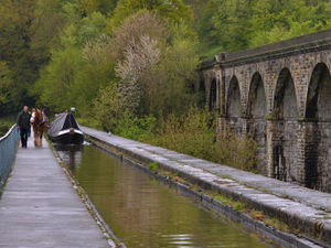 Supporting image for story: Seeing the Llangollen canal in a different light 