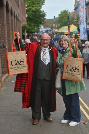 The Ginger and Spice event in Market Drayton