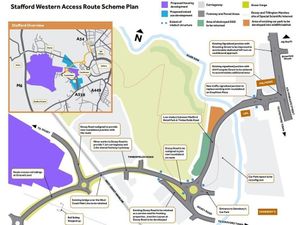 Supporting image for story: Information event for Stafford Western Access Route