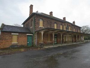 Supporting image for story: Ellesmere's old station on the market for housing