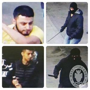 The four men police want to trace