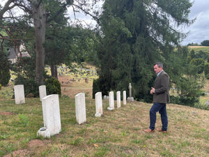 Mr Anderson at Bridgnorth cemetery