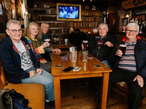 Supporting image for story: Pint in the warmth and hugs return as restrictions eased