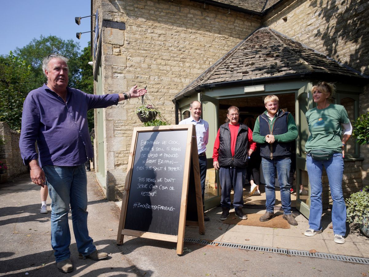 Clarkson’s Farm beats The Traitors to entertainment prize at Tric Awards