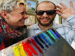 Supporting image for story: Ludlow venue offers colour-blind people the chance to see art like never before - with video