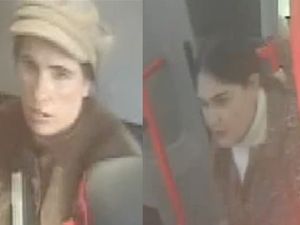 Supporting image for story: Police issue photo of two Birmingham bus passengers as they investigate a jewellery theft