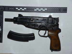 Supporting image for story: Drug gang members jailed after sub-machine gun bullets found under child’s bed