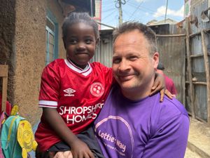 Supporting image for story: Shropshire-based charity delivers thousands of football shirts to Kenya