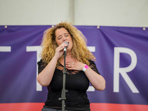 Supporting image for story: Singing market trader to use her voice for Ukraine at Shrewsbury concert