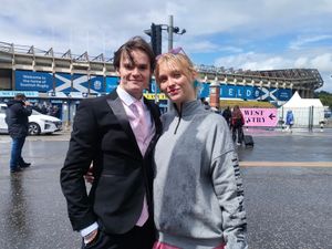 Supporting image for story: Swifties gather at Murrayfield ahead of first UK date on Eras tour