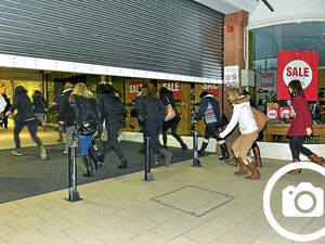 Supporting image for story: No rest for Shropshire retail junkies as sales fever grips
