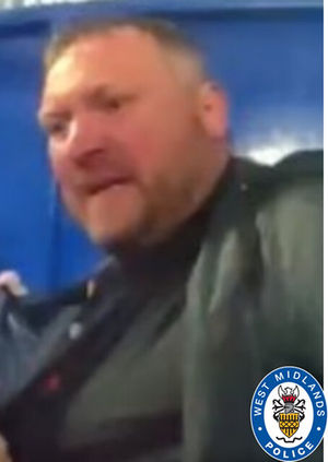 Police are looking to speak to this fan as part of their investigation into the disorder at the Birmingham City v Shrewsbury game