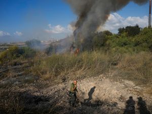 Supporting image for story: Missile fired from Yemen lands in open area of Israel