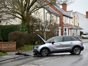 Supporting image for story: Seriously injured motorcyclist taken to hospital after crash with car