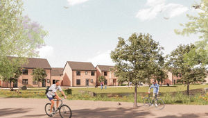 An artist's impression of the development.