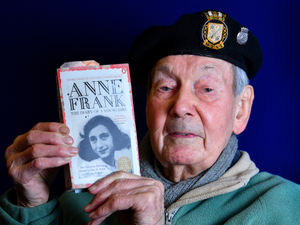 Supporting image for story: Second World War veteran donates Anne Frank book to library to ensure stories are not forgotten
