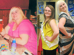 Supporting image for story: Mother and daughter shed the pounds