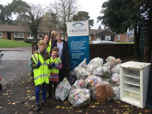 Shifnal Flood Group took to the streets for its second litter pick