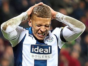 Supporting image for story: West Brom striker Dwight Gayle banned for Aston Villa derby clash