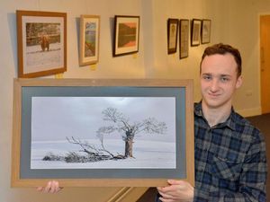 Supporting image for story: Teenage photographer Josh in the frame at Market Drayton exhibition