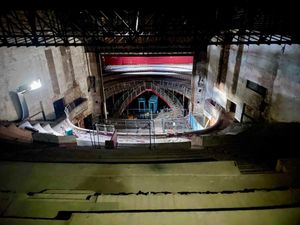 Supporting image for story: See inside Dudley Hippodrome as work to strip iconic building gets under way