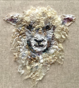 Rachel Wright will be showing machine embroidery pictures