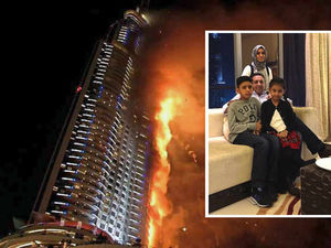 Supporting image for story: 'I feared for my children's lives' - Restaurant boss tells of Dubai hotel blaze horror