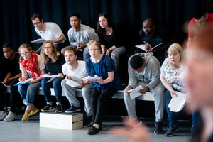 Brummie Iliad in rehearsals at The REP