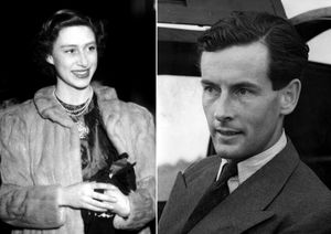 Doomed romance – Princess Margaret and Group Captain Peter Townsend. 