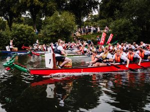 Supporting image for story: Severn Hospice thanks spectators for turn-out to Shrewsbury dragon boat race