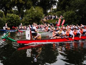 Supporting image for story: Severn Hospice thanks spectators for turn-out to Shrewsbury dragon boat race 