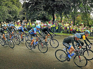 Supporting image for story: Shropshire cycling fans get in a spin for the Tour of Britain