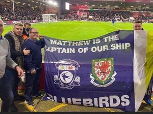 Supporting image for story: Rival football fans try and find disabled fan's beloved flag lost at The Hawthorns