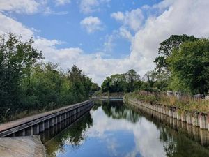 Supporting image for story: Land next to canal up for sale - and will soon be accessible by road and water