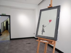 Supporting image for story: Banksy print worth £270,000 stolen in just over 30 seconds, court hears