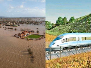 Supporting image for story: Will the floods kill off HS2?